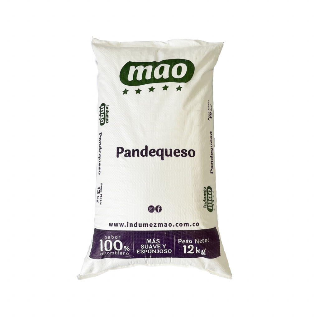 Pandequeso por 12 kilos a granel