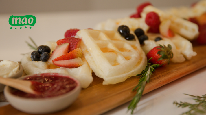 waffes de pan de yuca