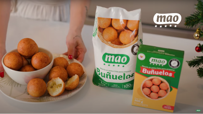 Buñuelos Mao recién hechos, perfectos para compartir en cualquier momento del día.